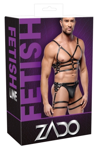 Leder Herren Harness Set M/L