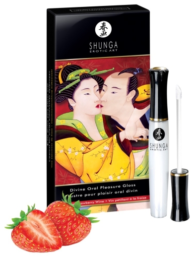 Shunga Lipgloss Strawberry10ml