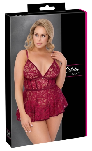 Babydoll rot XL