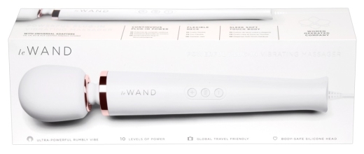 Le Wand Powerful Plug-In White