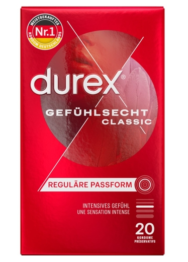 Durex Gefühlsecht Classic 20er