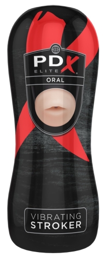 PDX Elite Vibrating Oral Strok