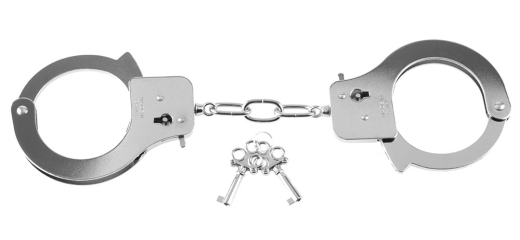 FFS Metal Handcuffs Silver