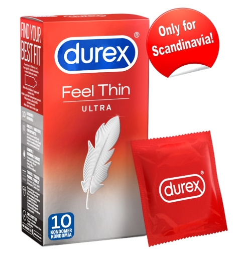 N Durex Feel Ultra Thin 10pcs