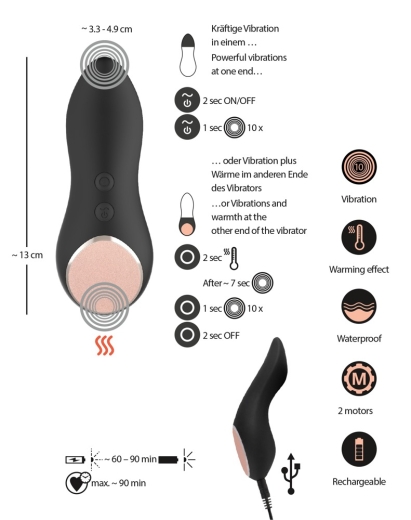 CUPA Warming Touch Vibrator