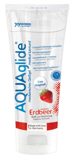 AQUAglide Erdbeer 100 ml