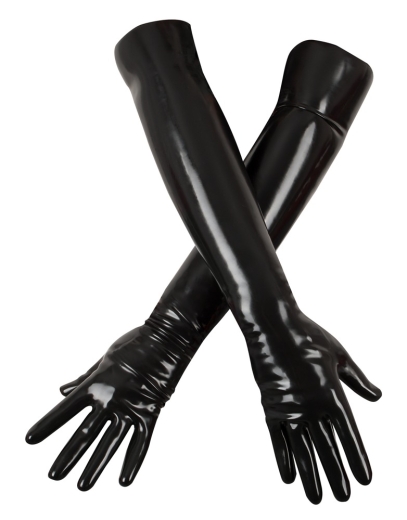 Latex Handschuh chloriert S