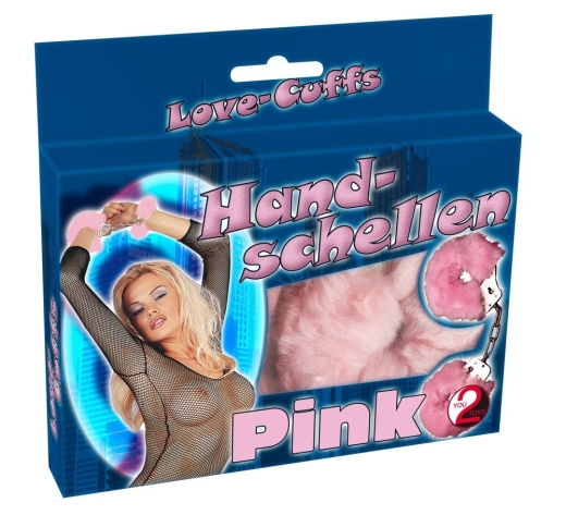 Handsch. Love Cuffs pink