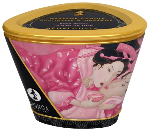 Shunga Massage Candle Roses170