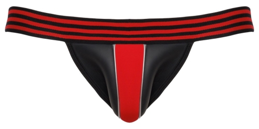 Herren Jock schwarz/rot S/M