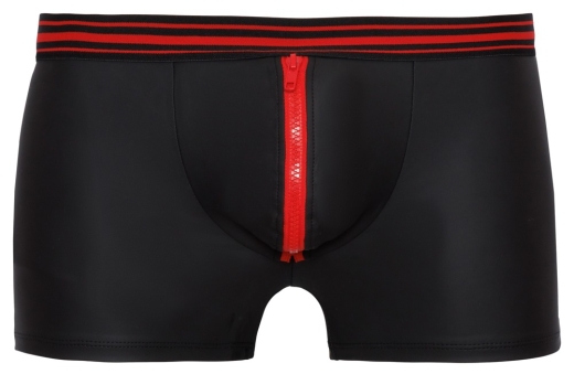 Herren Pants Schwarz/Rot S