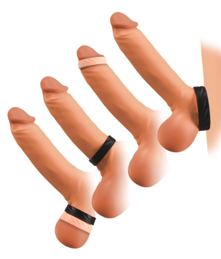 4 in 1 Cock Rings 2-PC Set