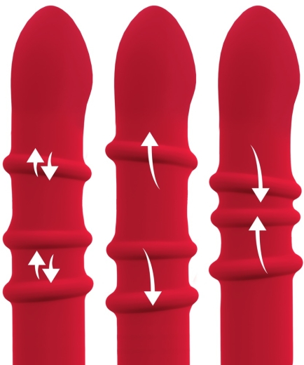 Rabbit Vibrator with 3 moving